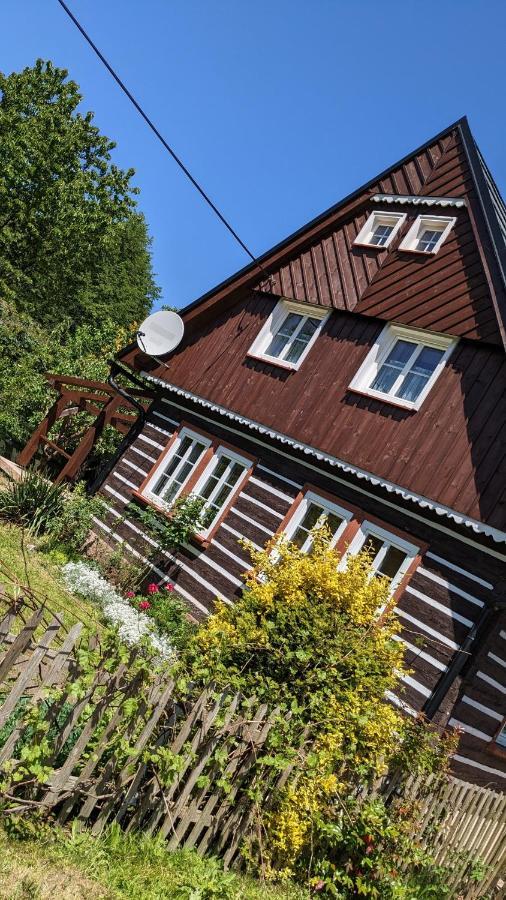 Wellness chata - Krkonoše Rudník Exteriér fotografie